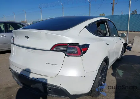 2022 Tesla Model Y Performance Dual Motor All-Wheel Drive from USA, damaged, VIN 7SAYGDEFXNF484838